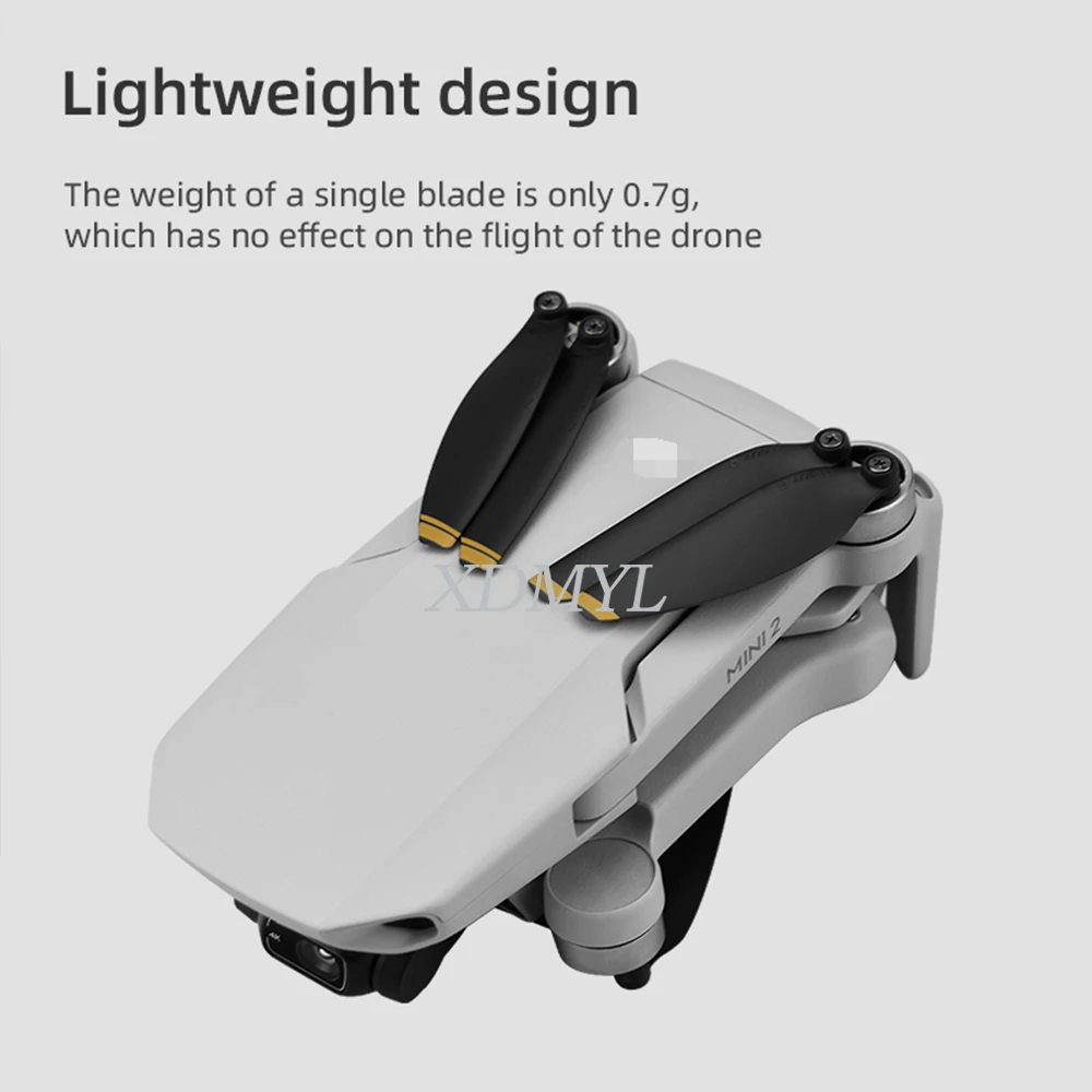 Eliche Di Ricambio Per DJI Mini 2 / Mini SE / Mini 4K – Set Da 32 Pale A Basso Rumore, Con Viti E Cacciavite, Colore Arancione - 2
