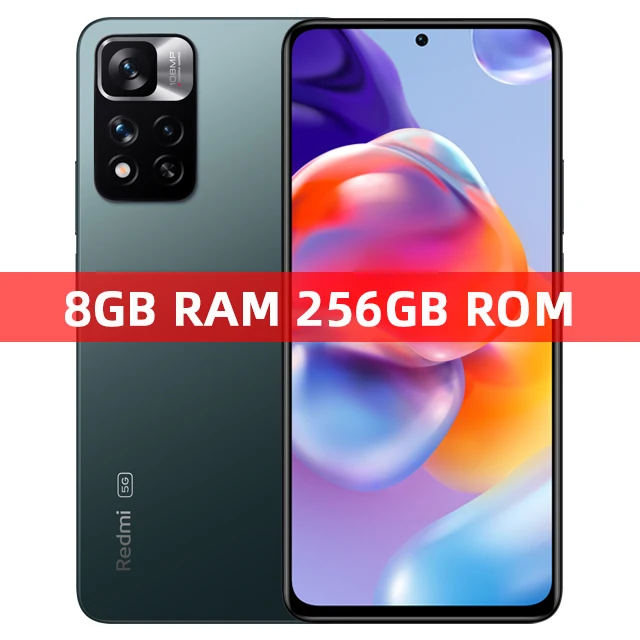 Global Version Xiaomi Redmi Note 11 Pro+ 5G Plus Smartphone Dimensity 920 120W HyperCharge 120Hz AMOLED Display NFC 108MP Camera 5g on cell phones 5G Phones