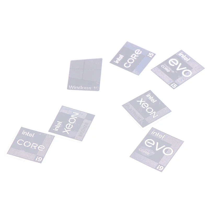 Computer Stickers For DIY Eleventh Generation 11th Generation I9 EVO I7 I5 Win10 Notebook Laptop Metal