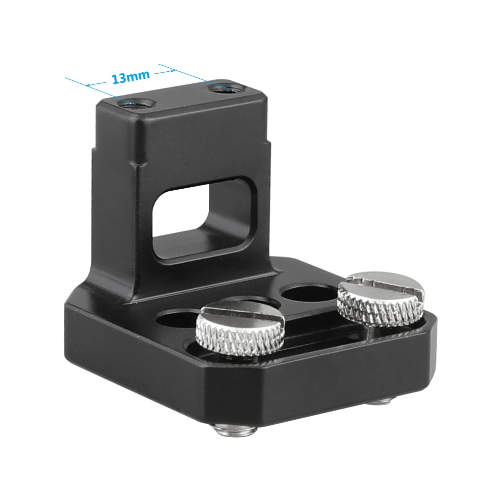 Vertical Connection Mount Camera Handle Adapter With 1/4"-20 Mounting Studs For