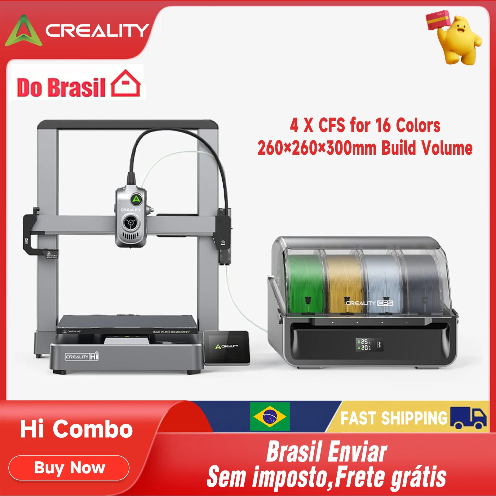 CREALITY Hi Combo 3Dプリンター Creality Hi Combo 3D Printer|Multi-color 3D printer|Creality