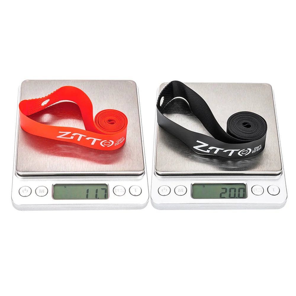 ZTTO Hochfestes Nylon-Fahrradfelgenband, 2 Stück, MTB-Rennrad-Felgenstreifen, strapazierfähig, für 26, 27,5, 29 Zoll, 700c, verschiedene Größen – Detail 9