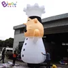 Customized 20 Feet Large Inflatable Chef Cartoon Promotional 6m High Airblown Cook For Decoration Toys 3