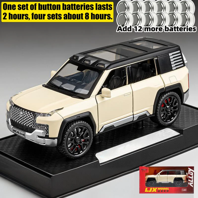 Diecast Alloy Model Car with Sound and Light - Classic Display Collectible Ornaments, Birthday Gift