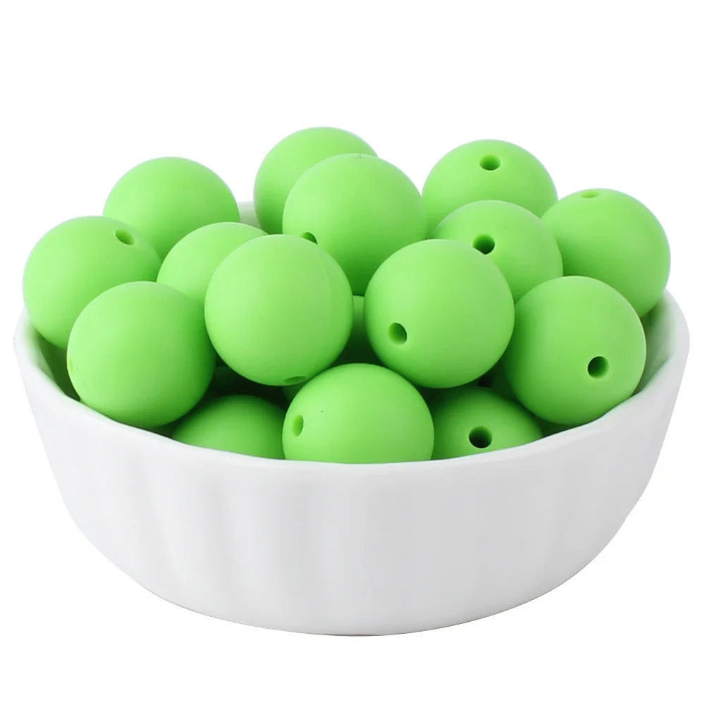 Silicone Round Beads for DIY Jewelry and Accessories
