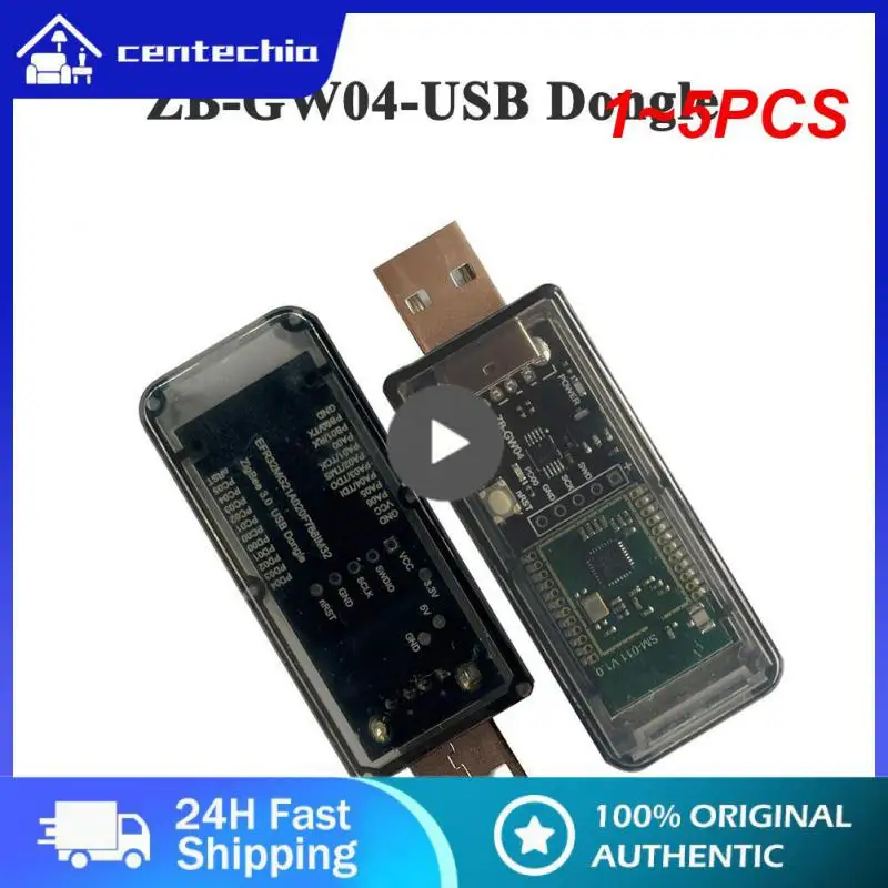 

1~5PCS ZigBee 3.0 ZB-GW04 Silicon Labs Universal Gateway USB Dongle Mini EFR32MG21 Universal Open Source Hub USB Dongle