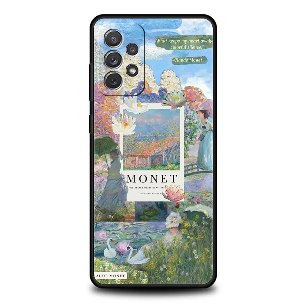 Claude Monet Impressionist Art Phone Case Cover