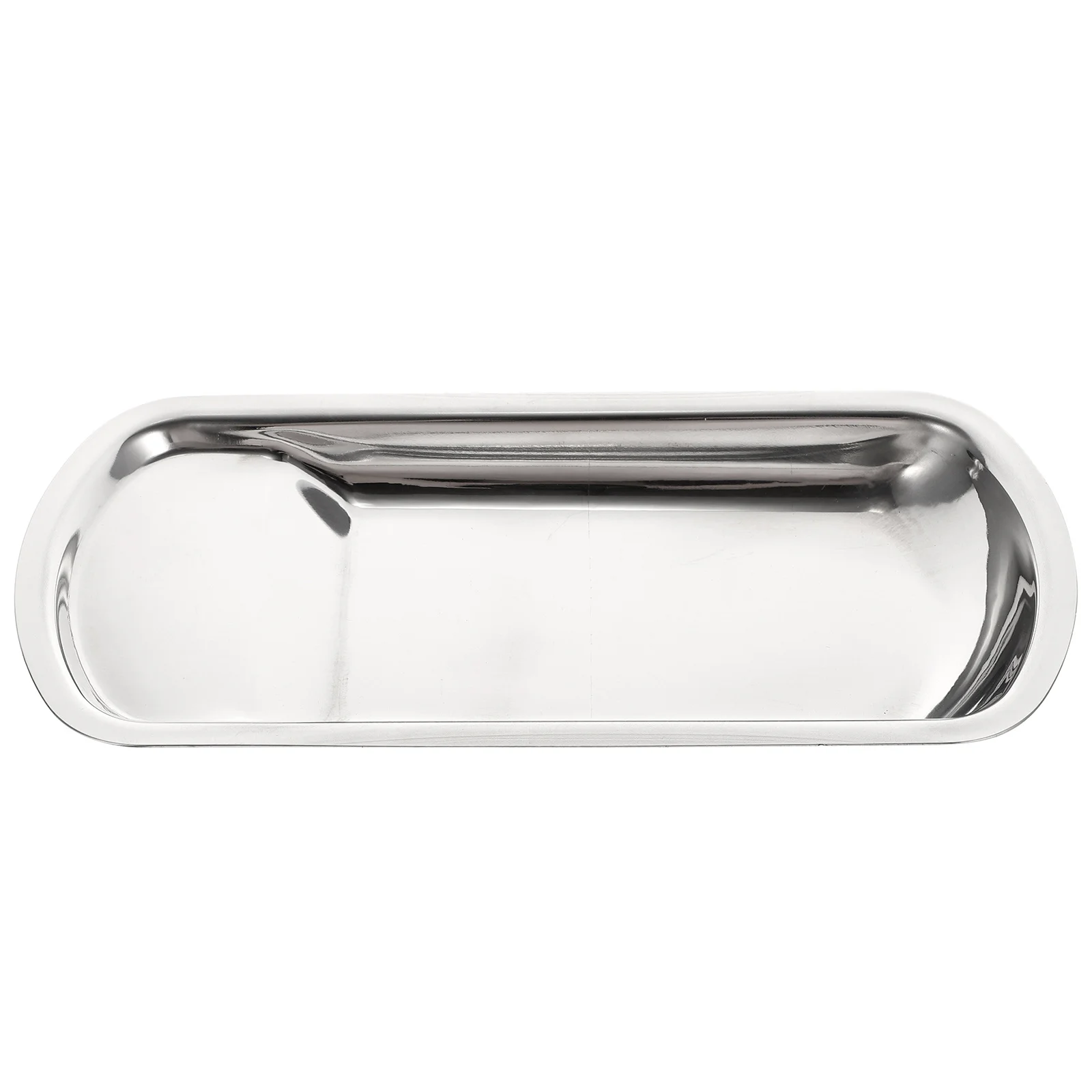 Shelf Ladle Holder Dinner Plate Tray for Clip Spoon Rest Stainless Steel Serving