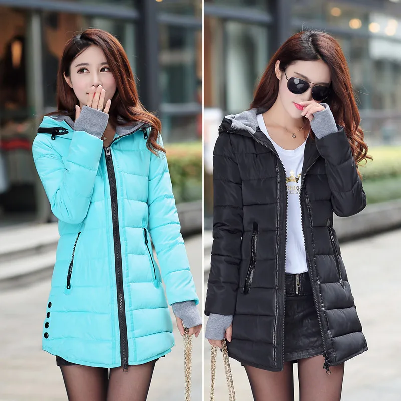 

2023 New European Ladies Long Coat Autumn Winter Hat Light Down Jacket Women Hooded Coat Women Warm Coat