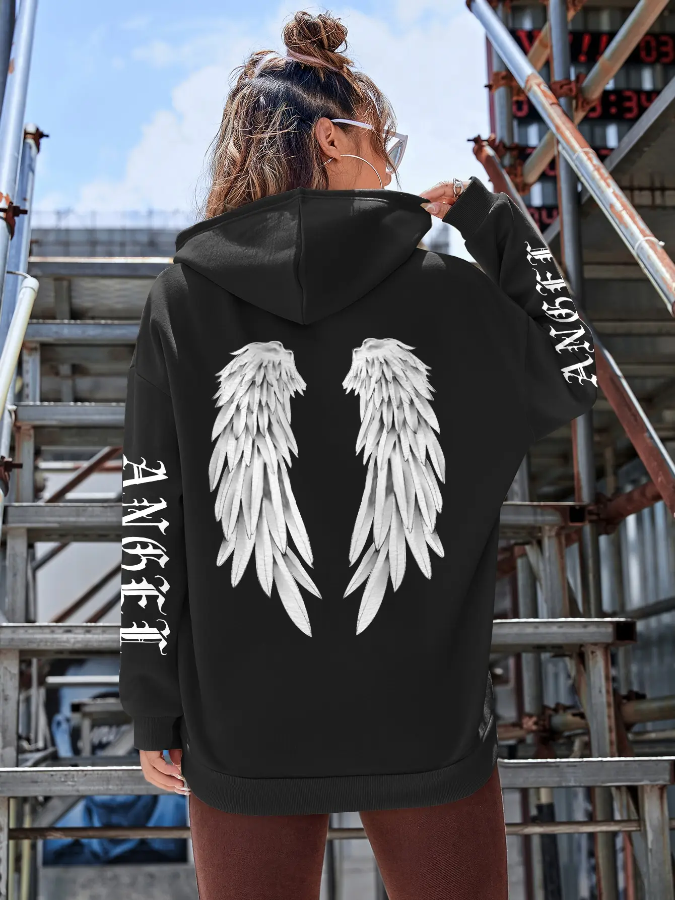 Angel Wings Hoodies: Fleece Pullovers for Women - true deals club