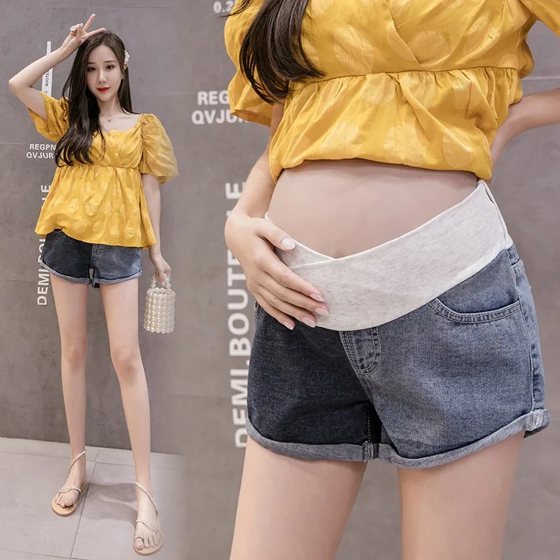 1822 Summer Casual Hot Denim Maternity 