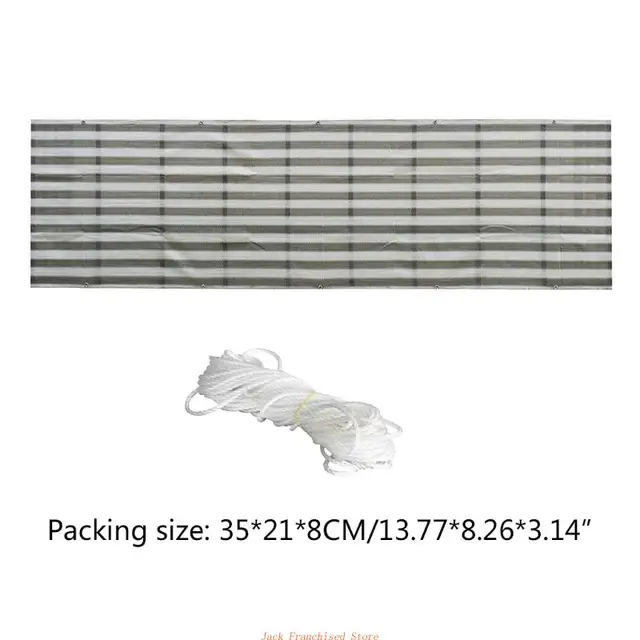 Erkély Adatvédelmi Képernyő Borítója, Kerítés Szélvédő Tornác Fedélzetéhez, Kültéri, Háztáji, Terasz, Az Y9Ua Árnyékolásához - Image 6