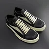New Men Genuine Leather Casual Shoes Fashion Thick-soled Flat Skate Shoes Young Man Lace-up Sneaker 36-46