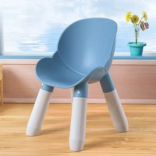 

Pad Cushion Children Stool Modern Design Plastic Chair Small Bench Kindergarten Portable Removable Taburete Bajo Home Furniture