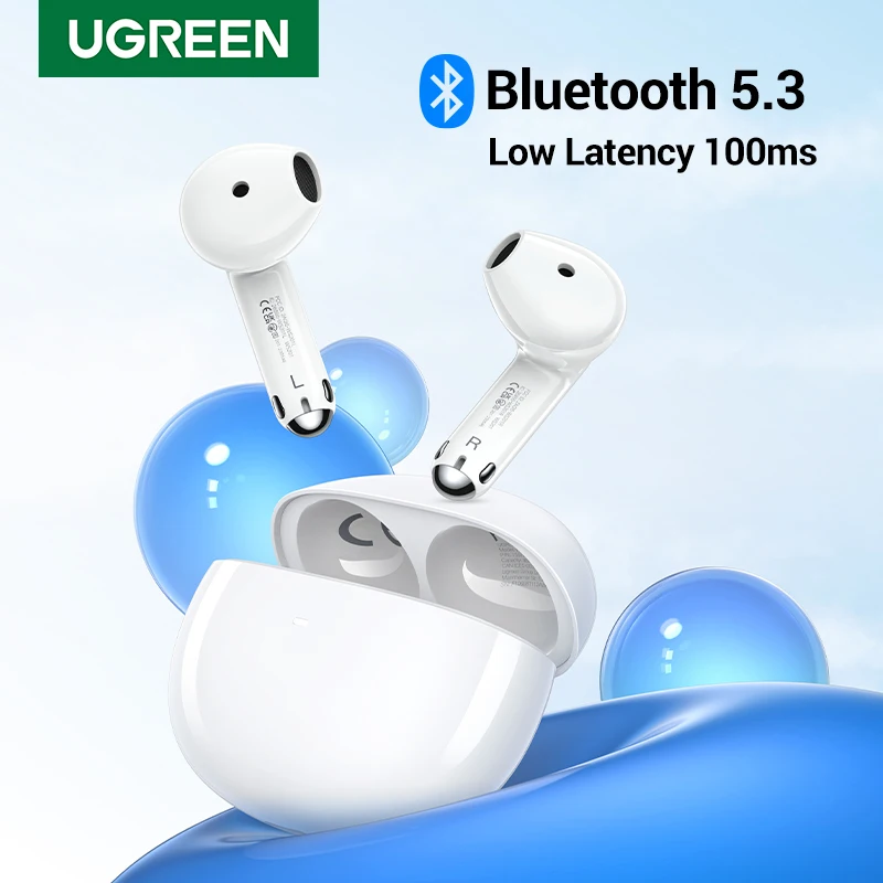Ugreen-tws Fones de Ouvido Hitune h5 Fones sem Fio Microfone Duplo Redução de Ruído Intra-auriculares Hand Fones de Ouvido