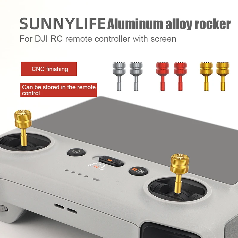 Joystick Dji Mini 3 Pro Rc-N1/Dji Rc Remote Controller Thumb Rocker Controller Sticks Aluminum Alloy Joystick Drone Accessories
