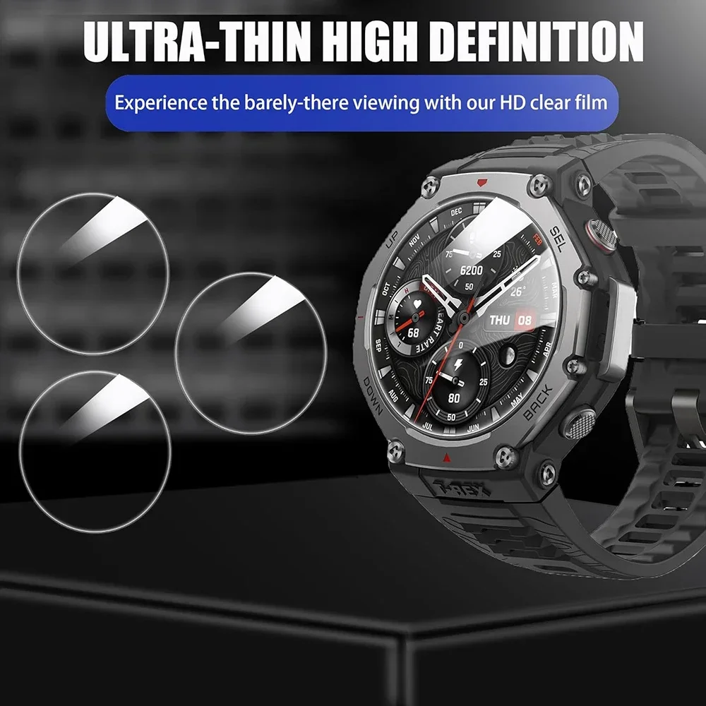 Premium Full Coverage Tempered Glass Screen Protector for Smartwatches – Ultimate Protection Film