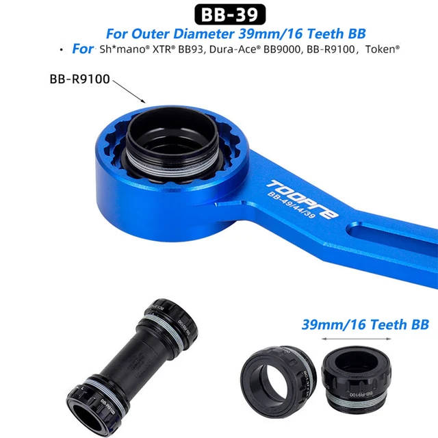 Wrench Bottom Bracket Grinding Crank Puller Bicycle