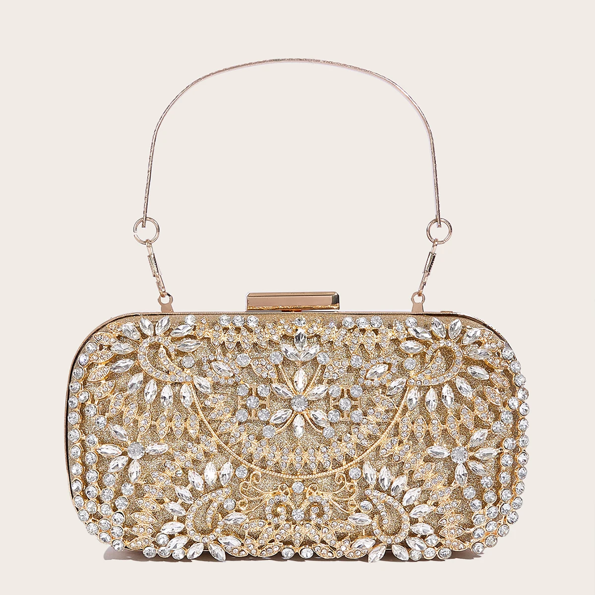 fashionable and shiny Corduroy dinner bag, lady's wedding handbag for party and