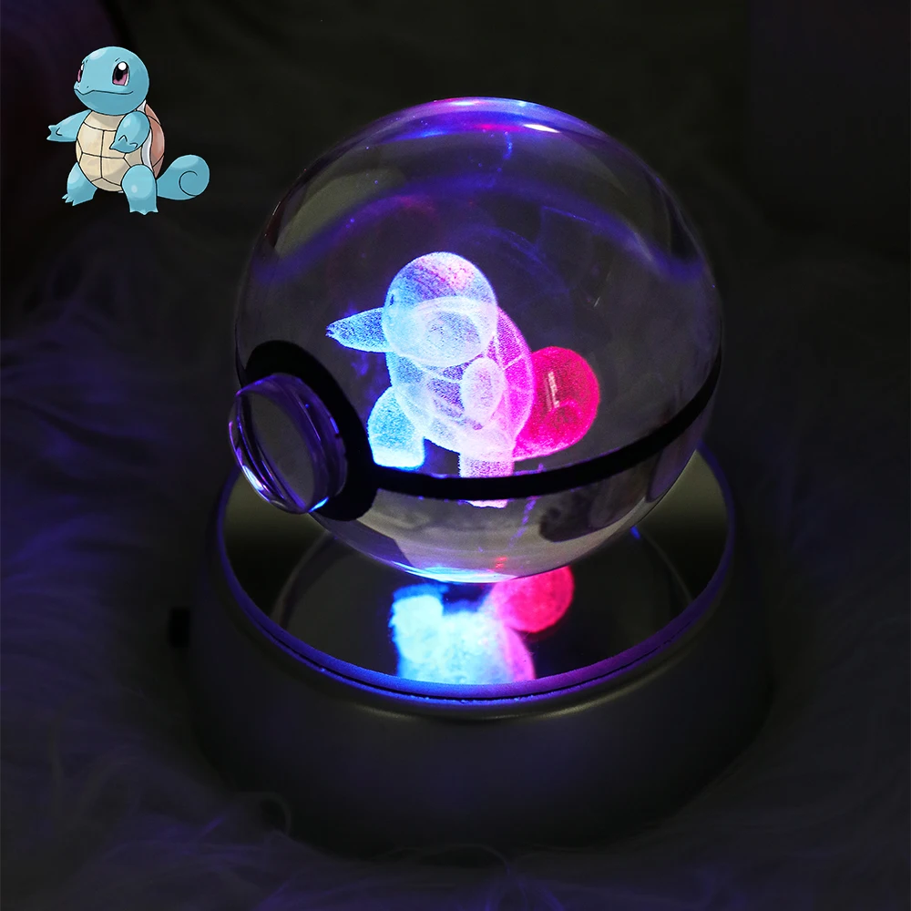 希少　ナエトル　LEDクリスタル　イルミネーション　ポケモン　ポケットモンスター 激レア 動作確認済 ポケモン ピカチュウ LED クリスタル