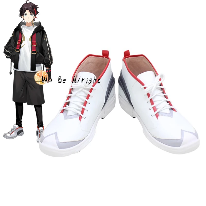 

Anime Vtuber Saegusa Akina Cosplay Shoes Boots Leather Shoes Cosplay Props Halloween Carnival Party For Women Men Custom Made