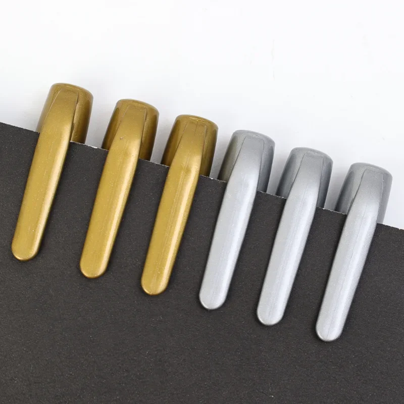 금속 마커 펜 브러시 팁 하이라이트, 골드 실버 하드 펜촉 드로잉 페인트, DIY 종이, 컵, 장난감에 영구 수제, 1-5 개