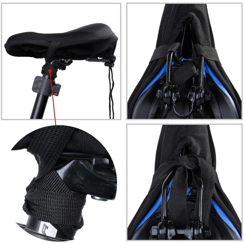 Bicycle Seat Cover Bicycle Saddle Seat Cushion Bicycle Accessories 3D Breathable Foam Mountain Cycling Pad