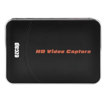 HDMI AV 비디오 캡처 카드, PS4 게임 STB VHS 캠코더 카메라 PC 비디오 녹화, USB 플래시 디스크 라인, HDMI 루프 마이크