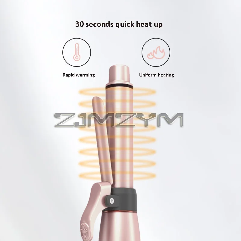 Mini Hair Curling Iron Straightener Curling Wand Rechargable Hair Curlers Cordless Straighteners