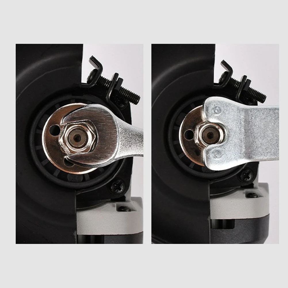 Hexagon Flange Nut Pressure Plate Cover Hexagon Nut Fitting Tool For 100 Type Angle Grinder/polisher Replacement Accessory Part