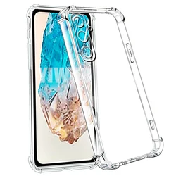 Transparent Shockproof Airbag Phone Case - Protective TPU Back Cover for Galaxy M15 5G