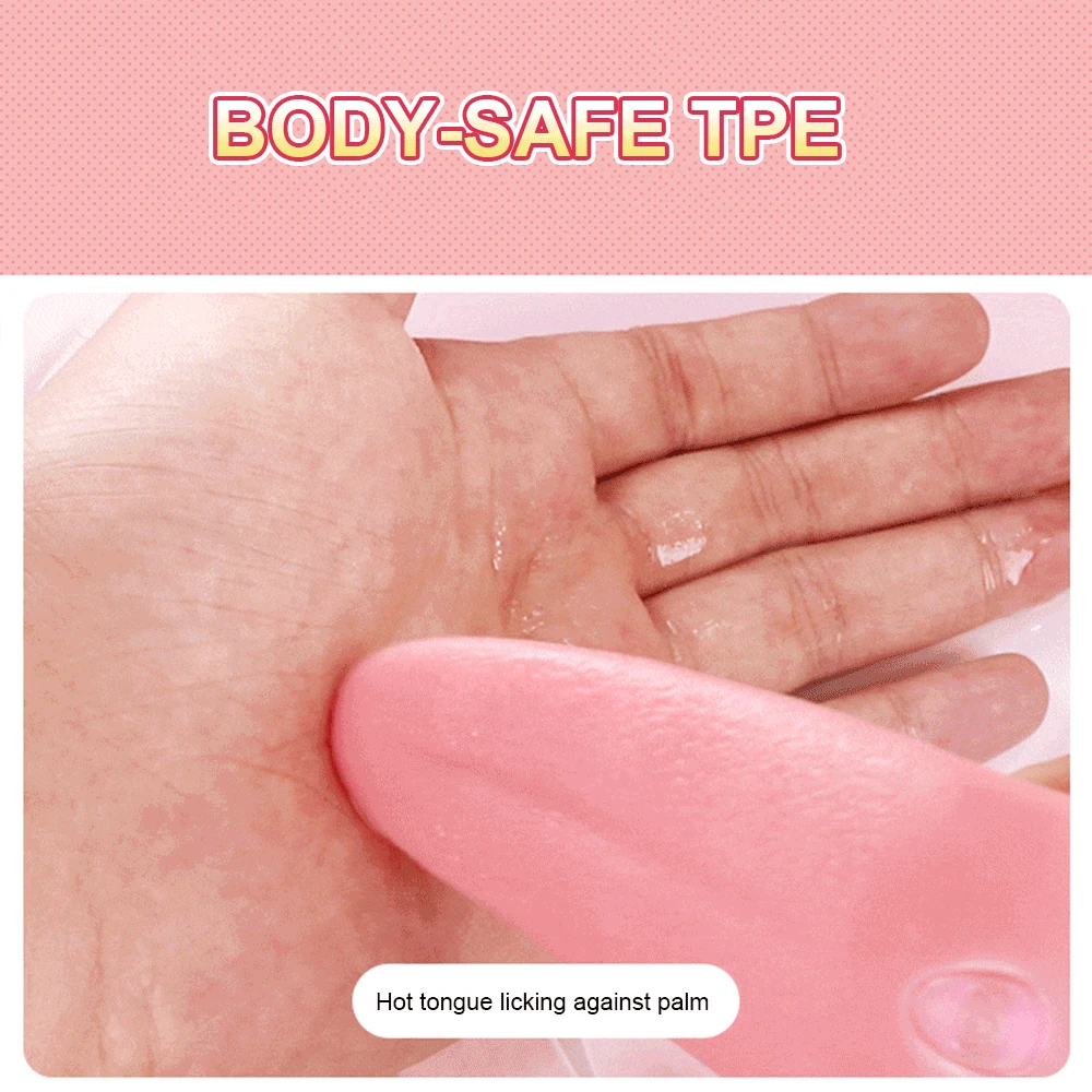 Vibrateur à langue pour stimulation g-spot et clitoridienne_voghion.com