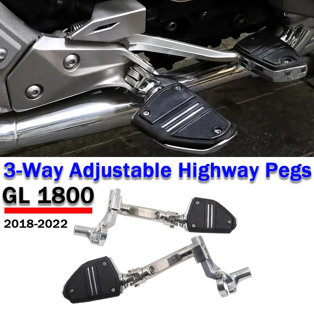 

Аксессуары Goldwing GL1800 3-сторонние крепления для шоссе для Honda Gold Wing 1800 Tour DCT подушка безопасности F6B защита двигателя круиз-педаль