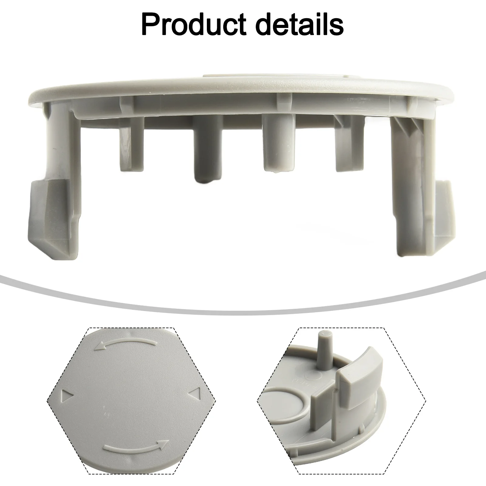 1/2Pcs Grass Trimmer Spool Cap For BOSCH AFS- 23-37 F016F04841 F016F05384 Lawn Mower Replacement Spool Cover Accessories
