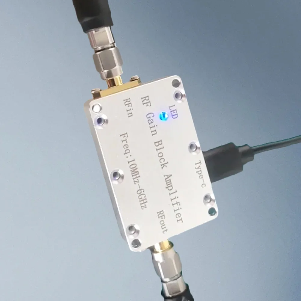 Full Band Low Noise Amplifier 10/20/30/40dB High Gain Power Preamplifier LNA Module Low Noise Gain Block Amplifier for RF & SDR