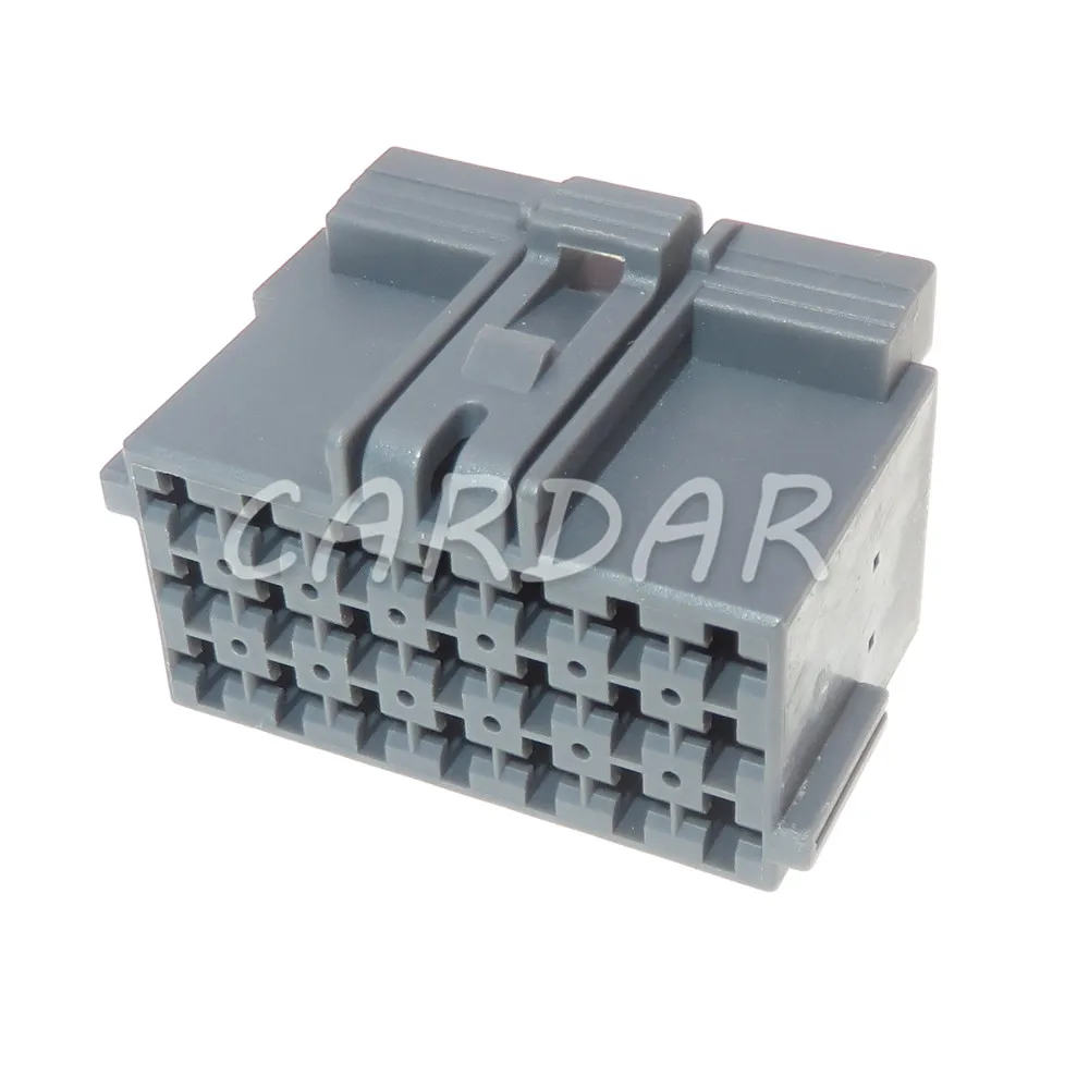 

1 Set 21 Pin Car Accessories 1-967625-3 Auto Plug 967635-1 Grey Automobile Power Amplifier Unsealed Socket