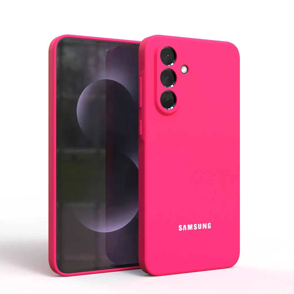 Silky Silicone Soft-Touch Protective Phone Case Cover