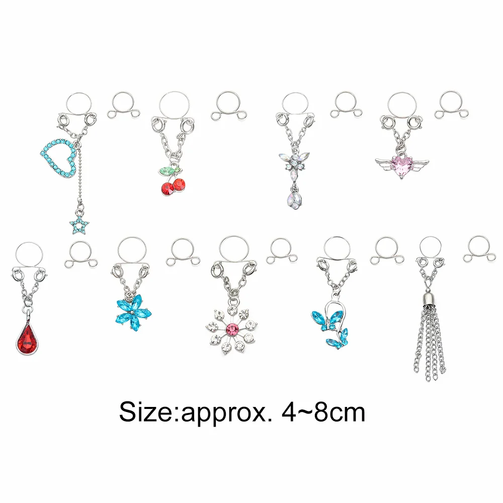Fashion Round Faux Nipple 316L Surgical Steel Non Piercing Fake Nipple Ring Body Jewelry Fake Piercing Women Sexy Clamp piercing jewelry body jewelry body piercing jewelry