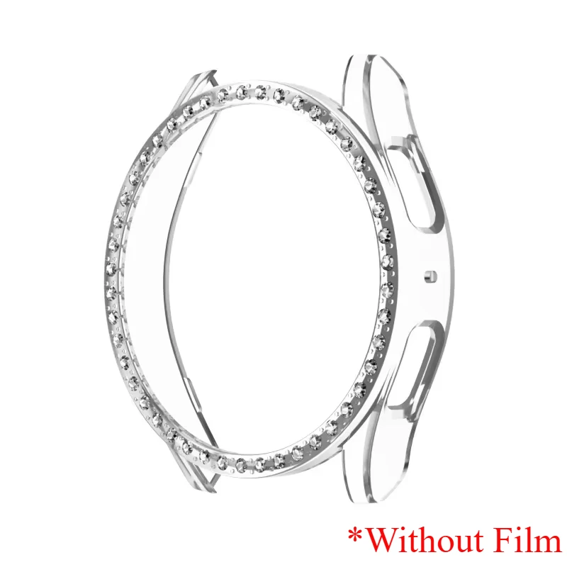 Sparkling Diamond Glass Case with Screen Protector for Samsung Galaxy Watch 7