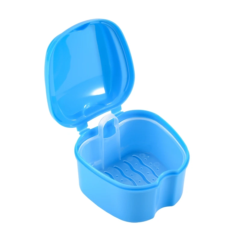 

Зубные протезы, чашка для зубных протезов с сетчатым фильтром, коробка для зубных протезов, ложная деталь с держателем для сетчатого контейнера для путешествий