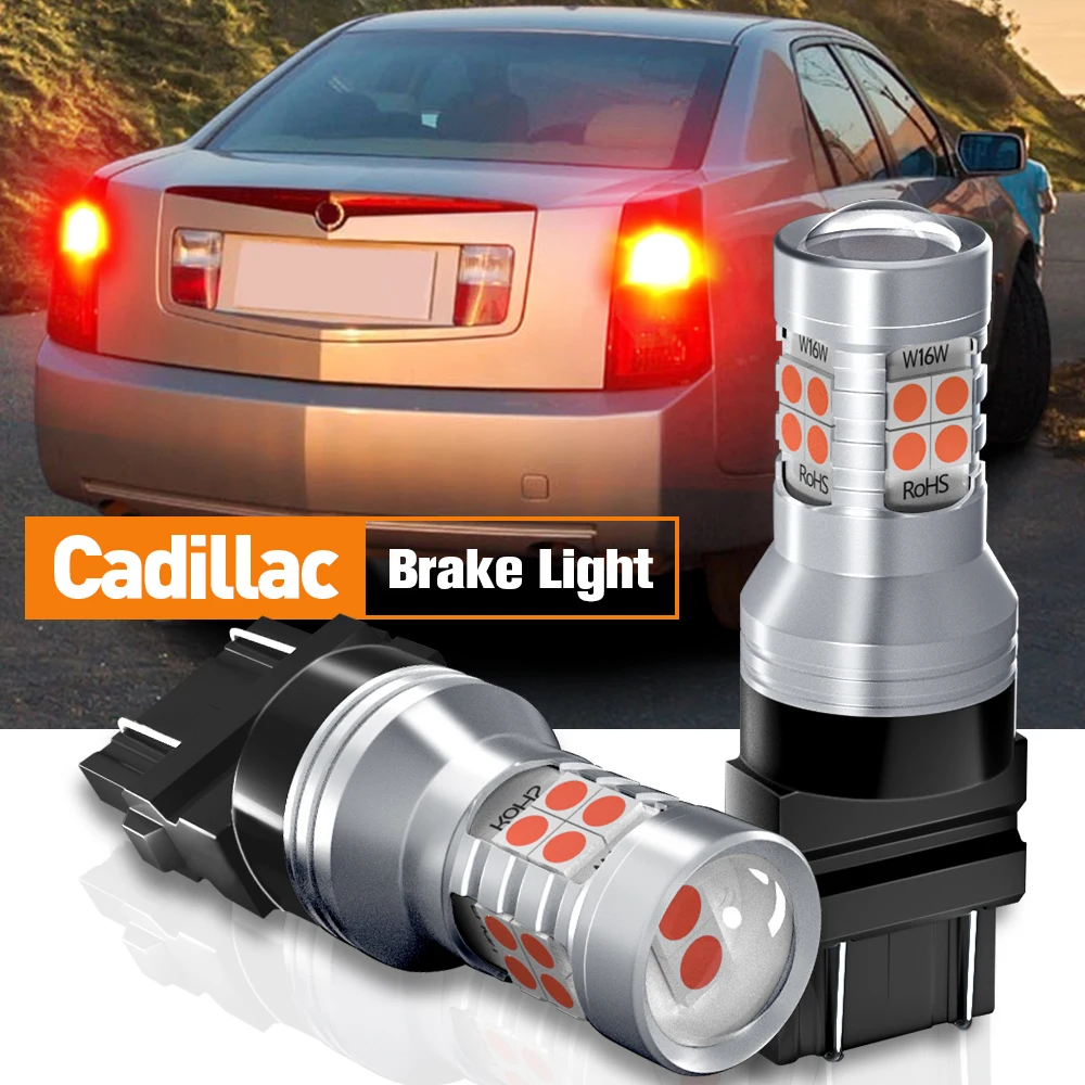 

2pcs LED Brake Light Blub Lamp 3157 3057 T25 P27/7W Canbus For Cadillac Escalade 2002-2006 Seville 2001-2004 CTS 2003-2007