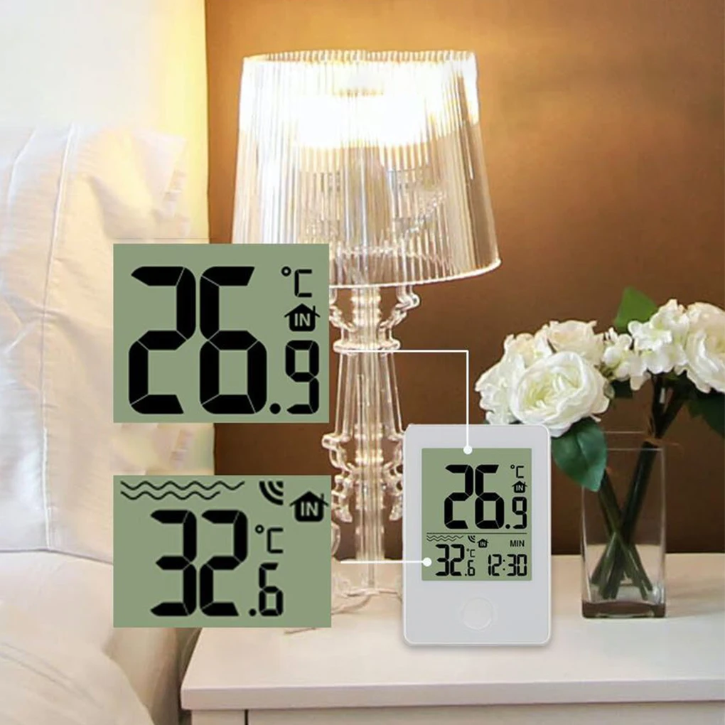 Portable Floating Outdoor Floating Thermometers Digital Swimming Pool Thermometer Used For Swimming Pool Bathrooms Aquarium