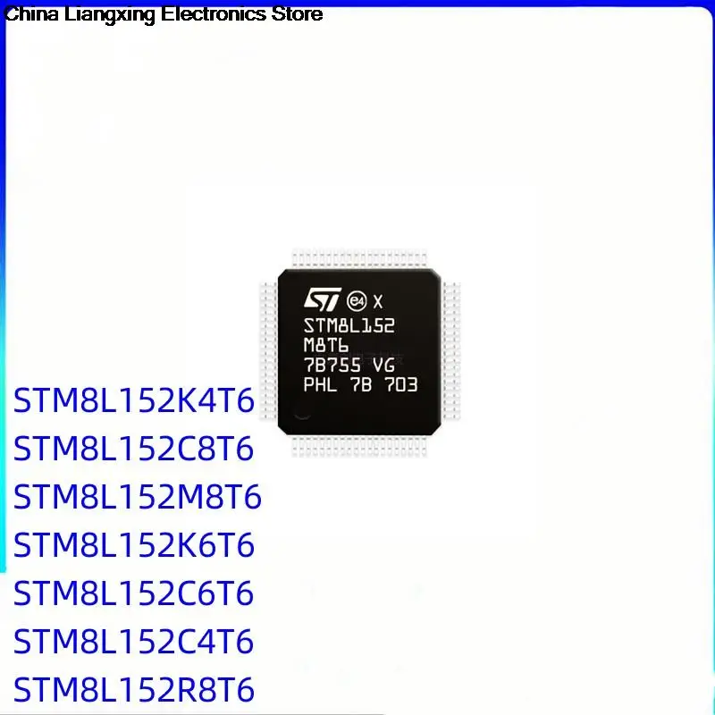 

STM8L152M8T6 STM8L152K4T6 STM8L152K6T6 STM8L152R8T6 STM8L152C6T6 STM8L152C8T6 STM8L152C4T6 STM8L152 STM8L STM8 STM IC MCU Chip