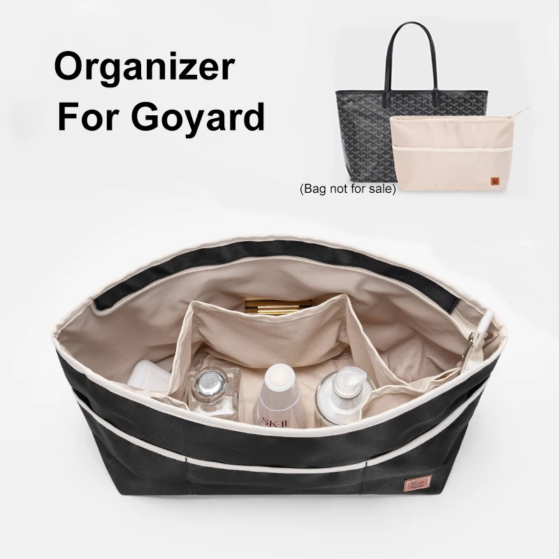 Fits For Goyard ANJOU Mini Felt Cloth Insert Bag Organizer Makeup Handbag  Travel Inner Portable Cosmetic Original Organize Bags - AliExpress