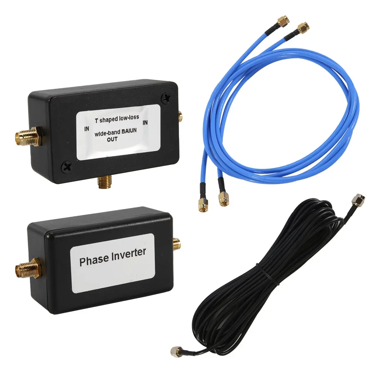 A003 250MW YouLoop 전자기 안테나 10KHz30MHz 휴대용 수동 자기 루프 안테나 (RG402+RG174 케이블 포함, HF VHF용)