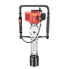 Pile Driver Gasoline-powered Small Railway Project Emergency Construction Orchard Wood Pile Triangle Steel Electric Impact 6
