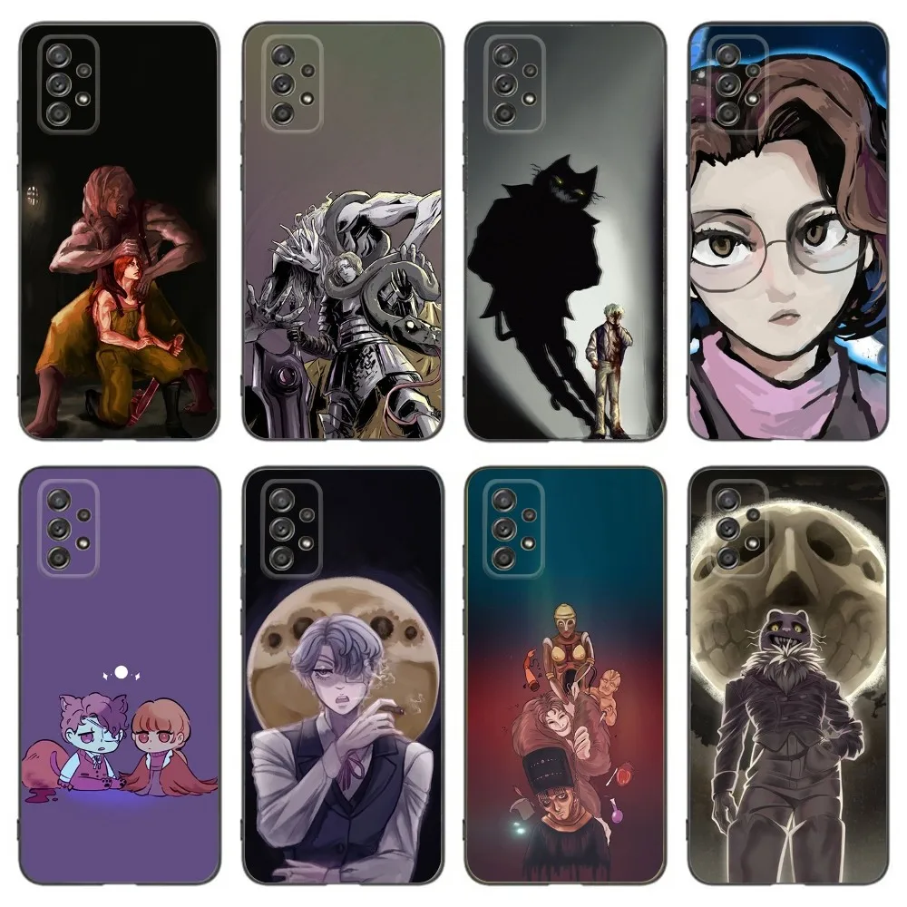 Мягкий черный чехол для телефона с изображением игры страх и голод для Samsung Galaxy A13,A21s,A22,A31,A32,A52,A53,A71,A80,A91