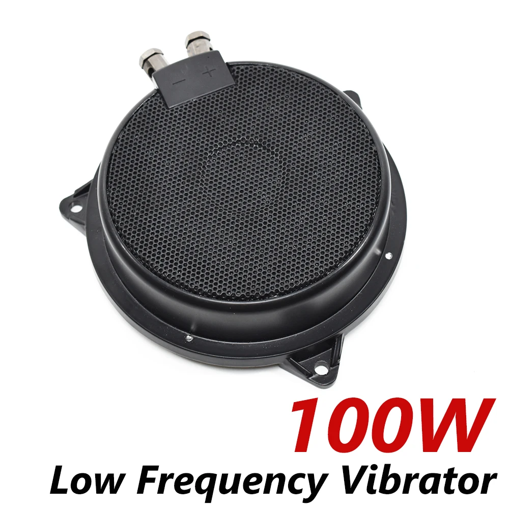 100W 4ohm Resonance Speaker Vibration Loudspeaker Vibrator Low Frequency Bass Shaker Somatosensory Music Seat Massage Cushions