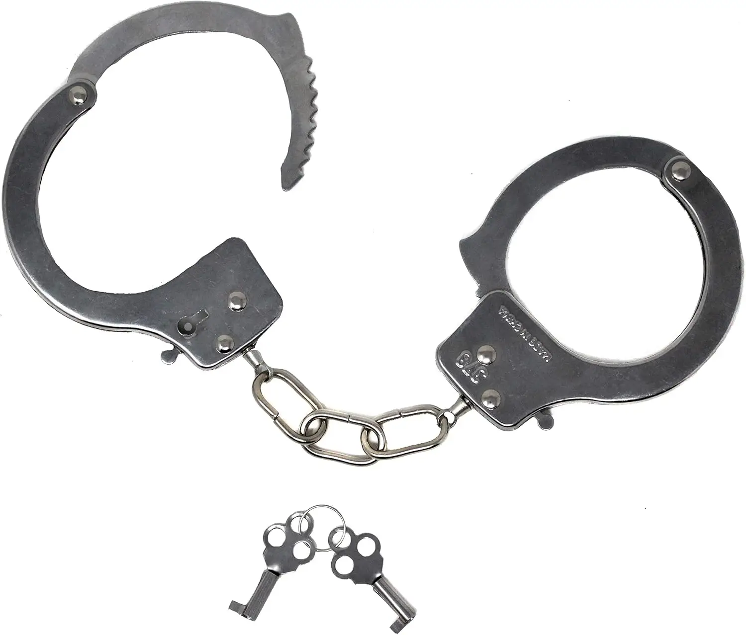 3pcs Police Pretend Play Toy Set with Badge & Handcuff &Key for Theme Parties, Role-Playing,Carnival, Halloween decor,Christmas