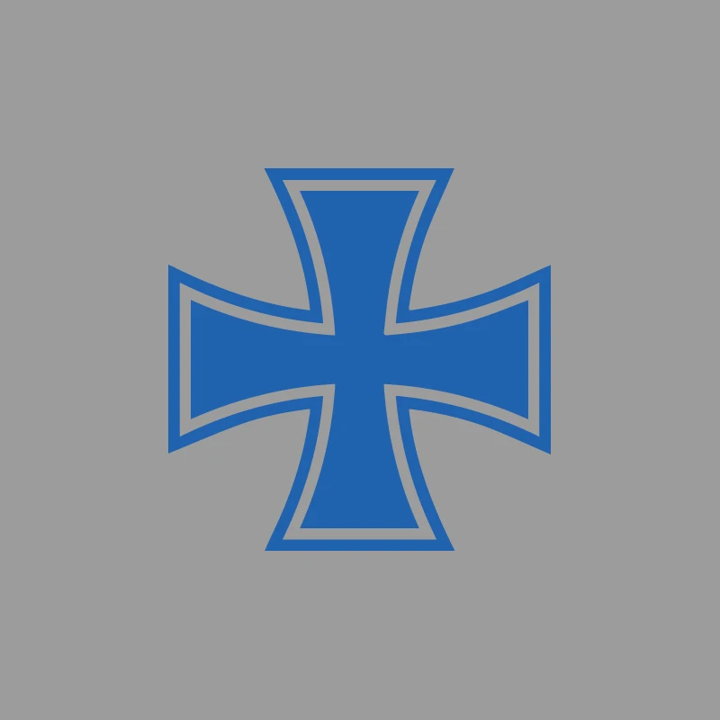 Iron Cross Car Sticker – Distinctive Decor